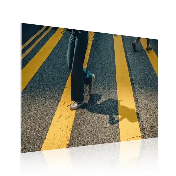Fine art foto op Forex van 5 mm met een Hahnemühle Fine Art print, vrij hangend aan een witte muur