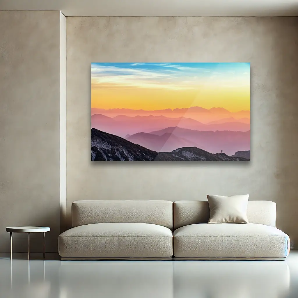 Hoe hang je een fine art print op? Met lijst, of juist zonder